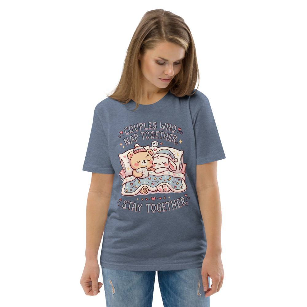 Couples Who Nap Together, Stay Together Tee — Bear & Bunny