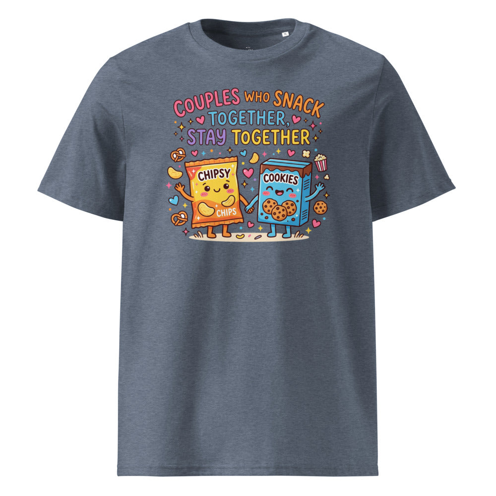 Couples Who Snack Together, Stay Together Tee — Snack Boxes