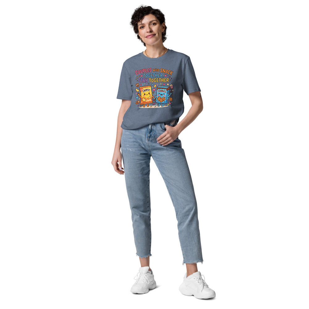 Couples Who Snack Together, Stay Together Tee — Snack Boxes