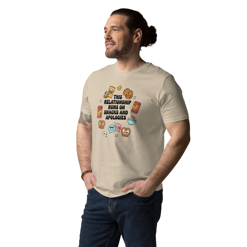 This Relationship Runs on Snacks and Apologies Tee