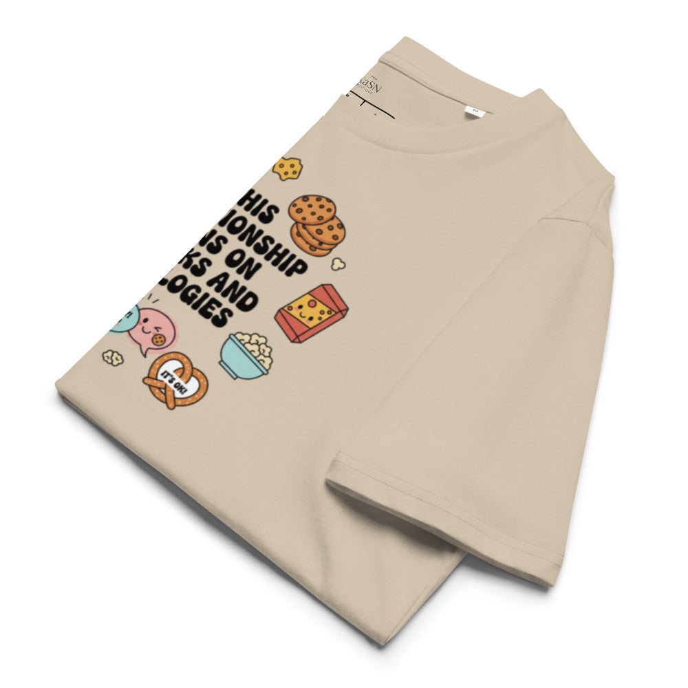 This Relationship Runs on Snacks and Apologies Tee