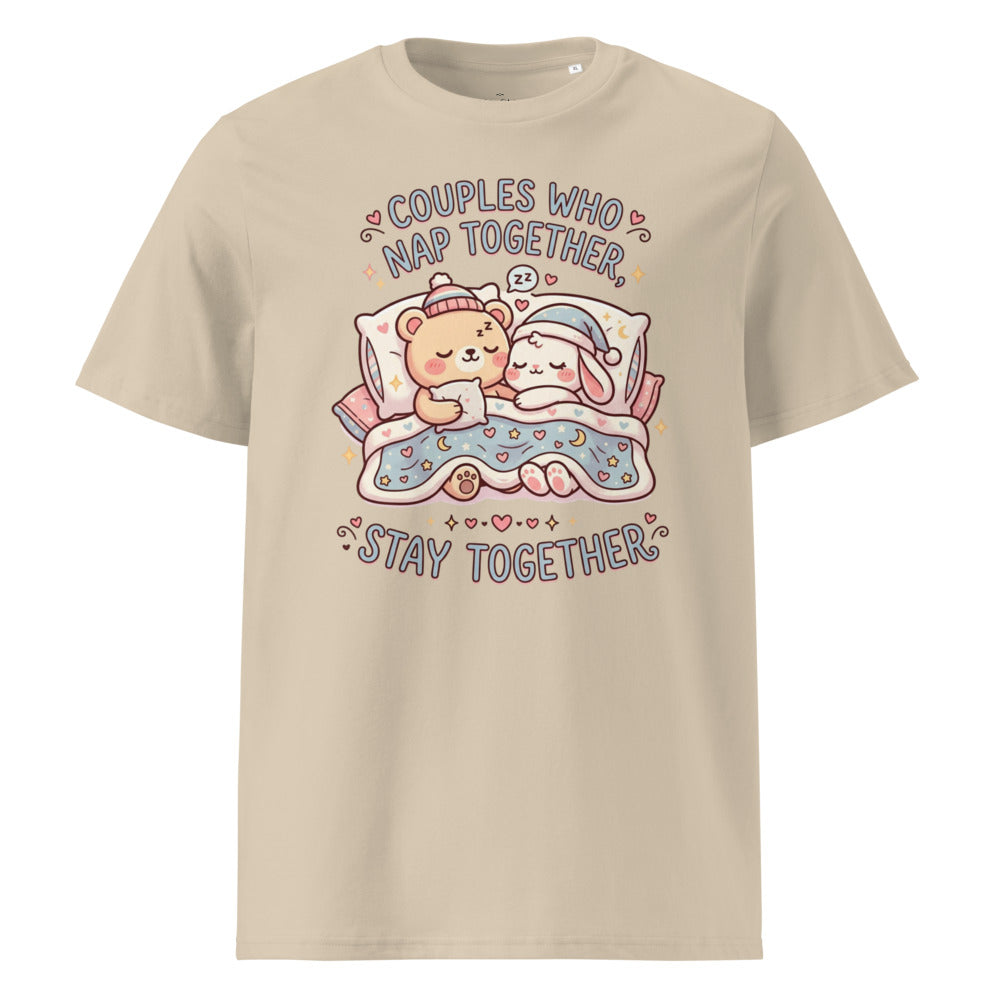Couples Who Nap Together, Stay Together Tee — Bear & Bunny