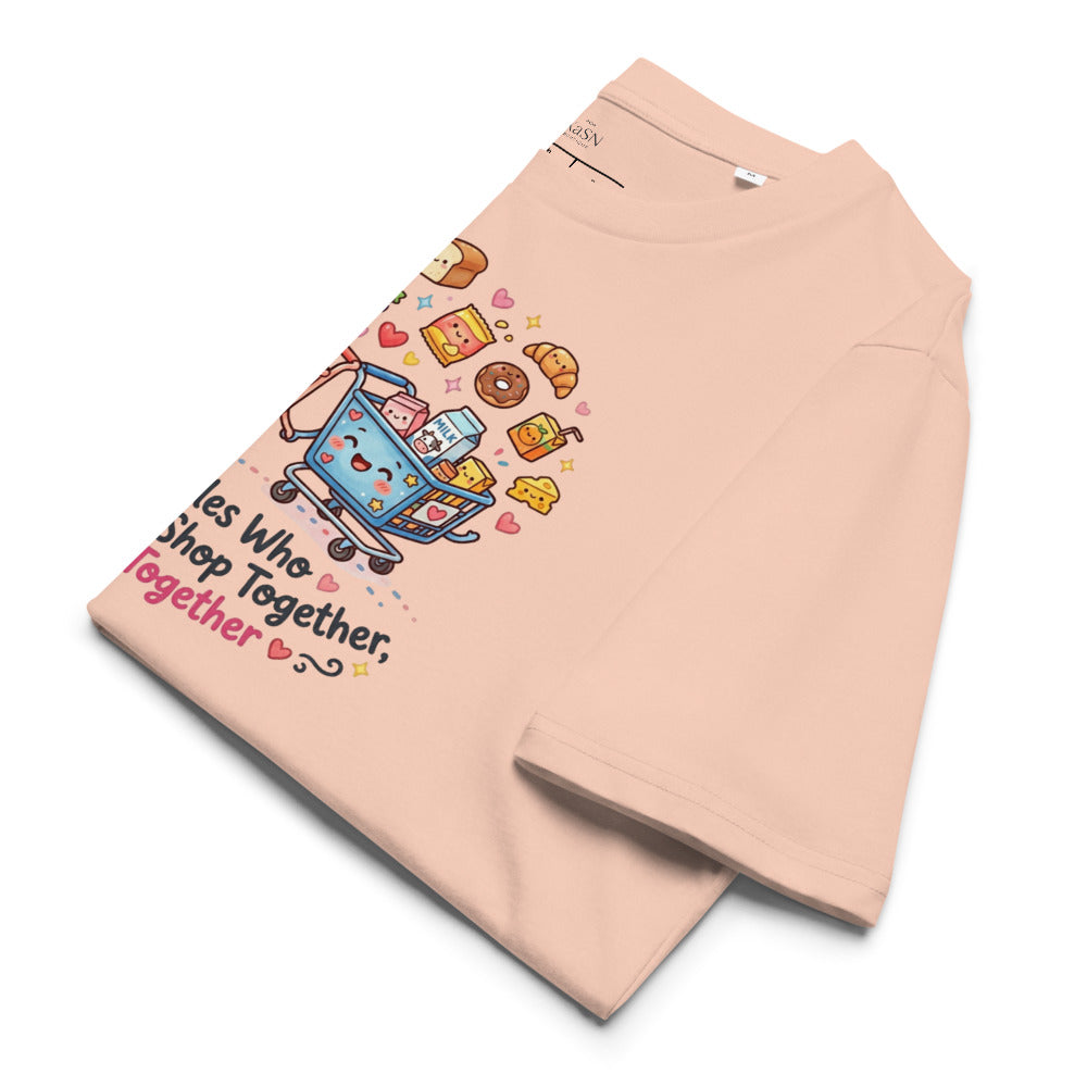 Couples Who Grocery Shop Together, Stay Together Tee — The Cart