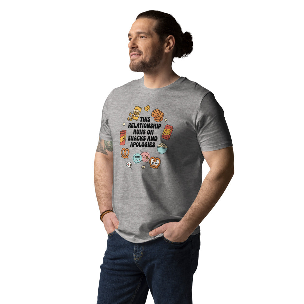 This Relationship Runs on Snacks and Apologies Tee