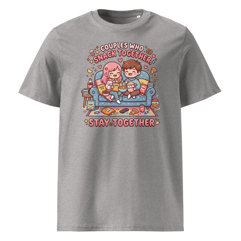 Couples Who Snack Together, Stay Together Tee — Couch