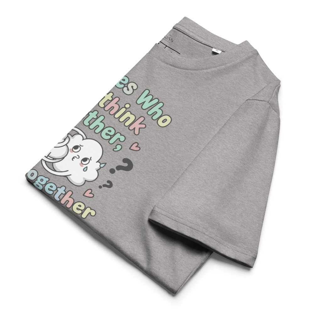 Couples Who Overthink Together, Stay Together Tee — Worry Clouds