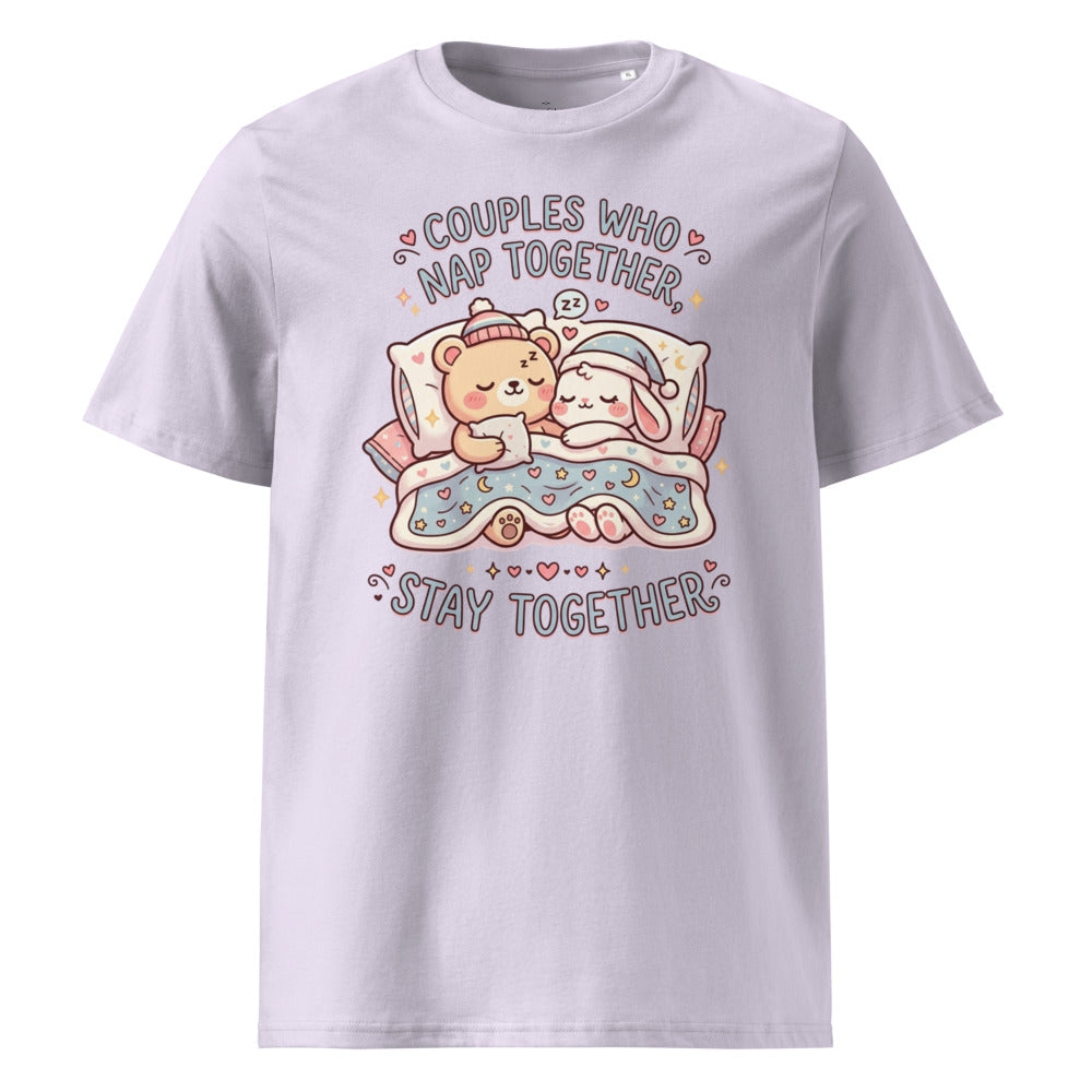 Couples Who Nap Together, Stay Together Tee — Bear & Bunny