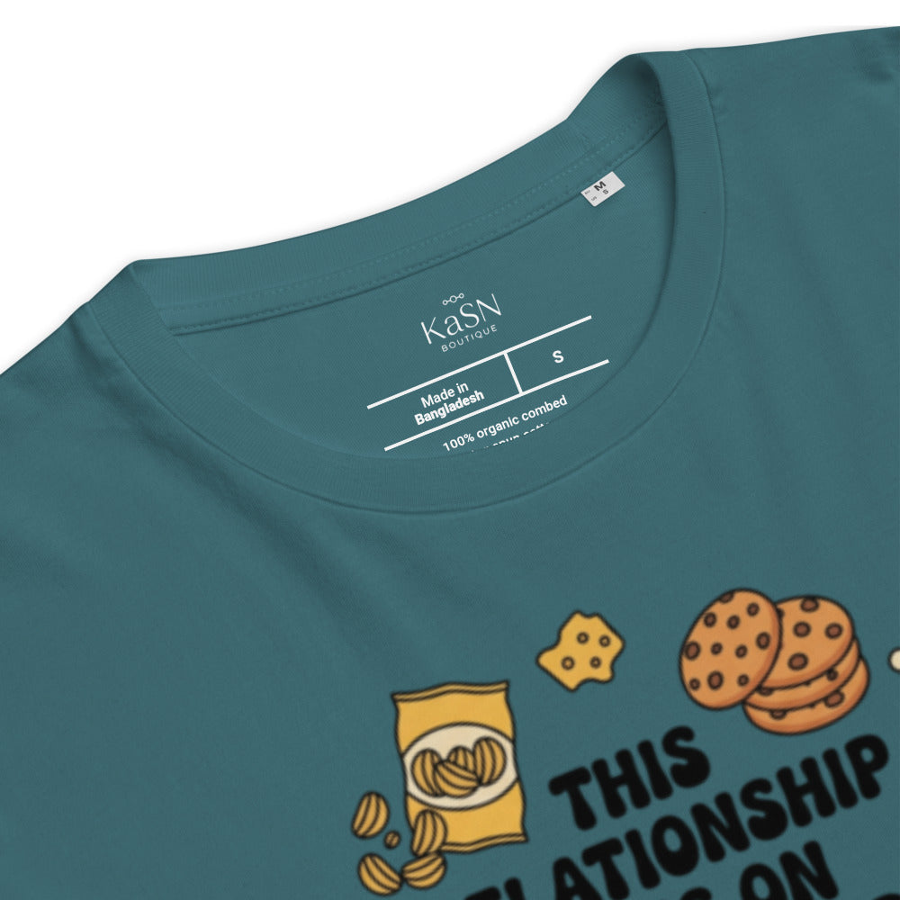 This Relationship Runs on Snacks and Apologies Tee