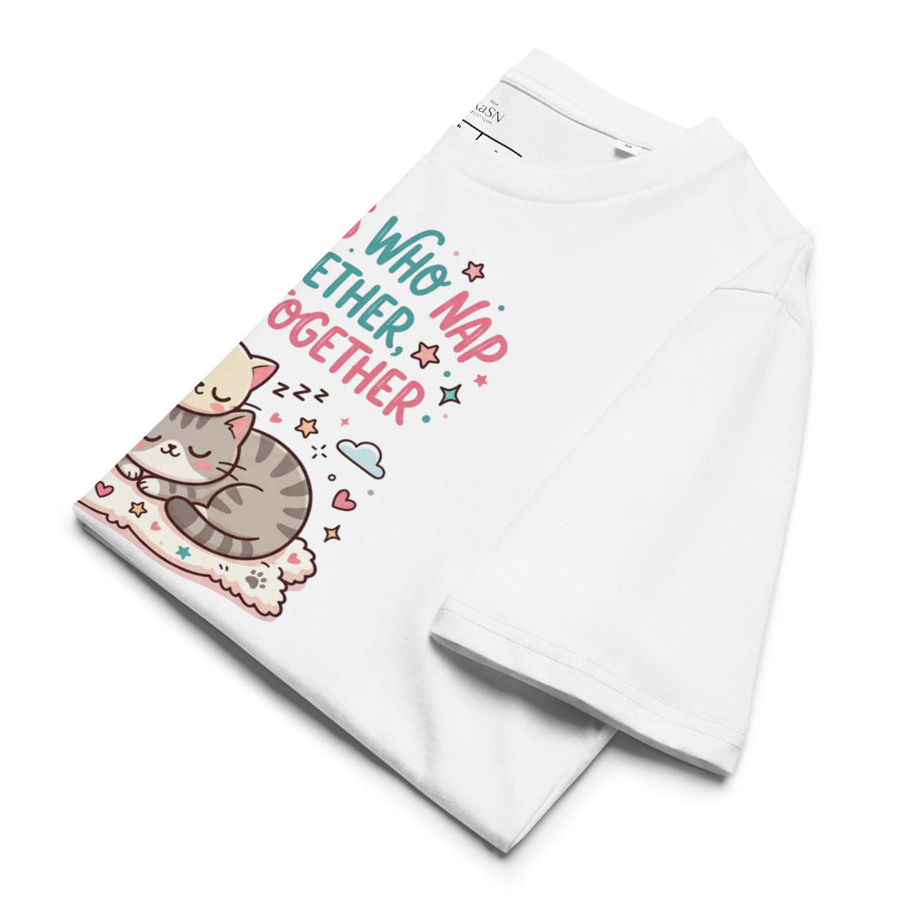 Couples Who Nap Together, Stay Together Tee — Cats