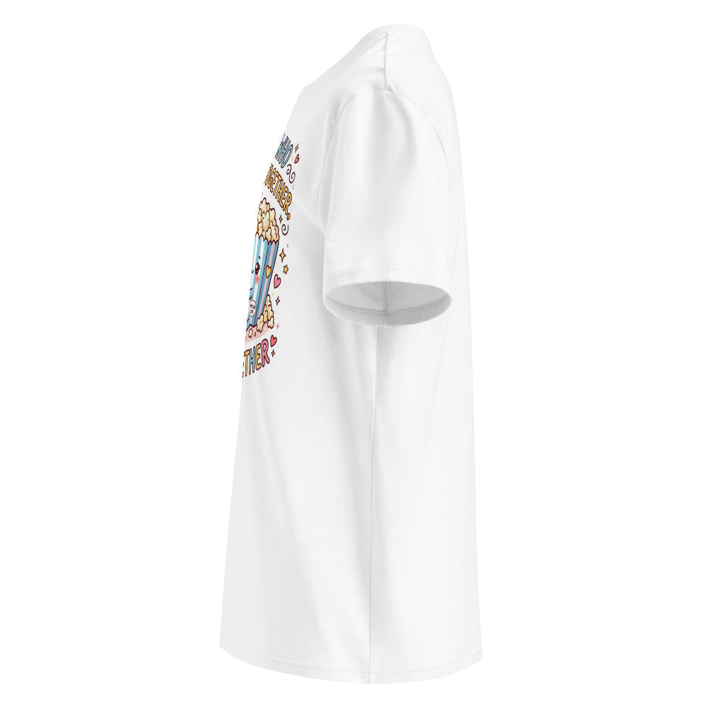 Couples Who Binge Watch Together, Stay Together Tee — Popcorn